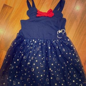 MINNIE Lovers! Disney Navy Dress 4t
